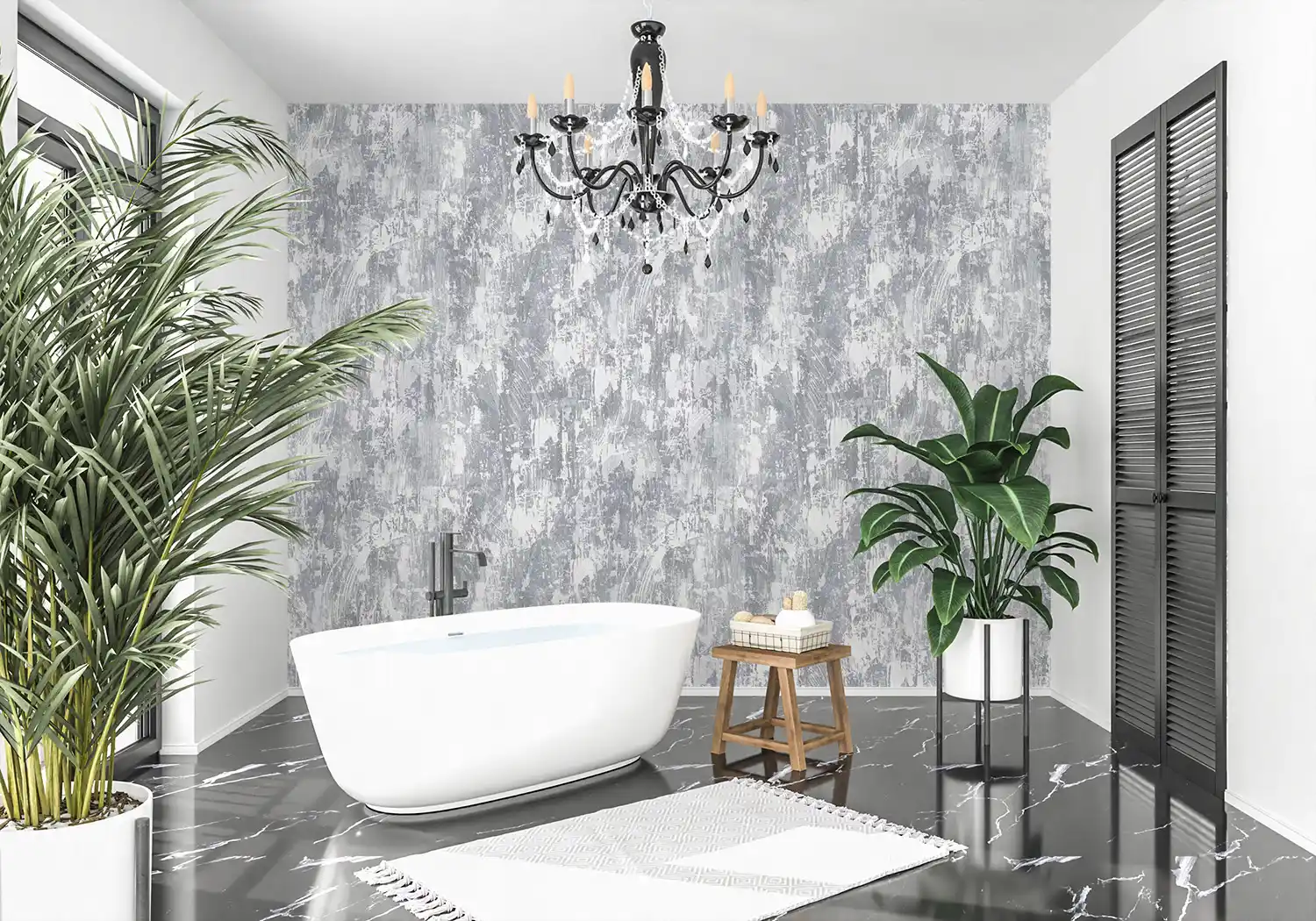 Gray Concrete Pattern